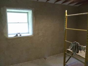 strawbale plaster